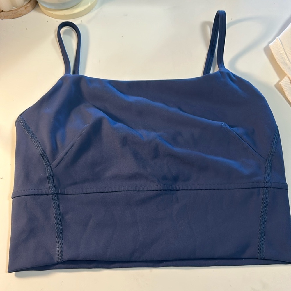 Lululemon Navy Blue Rank Top